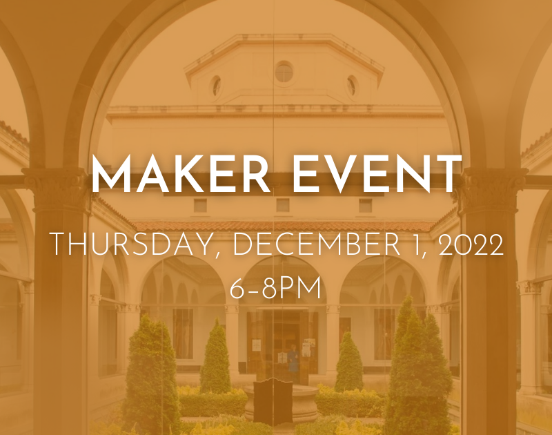 University Art Gallery Event Maker Event
