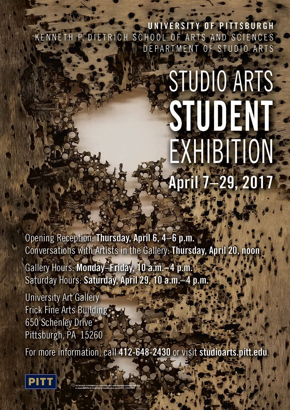 University Art Gallery Exhibition 2017 Studio Arts Student Exhibition