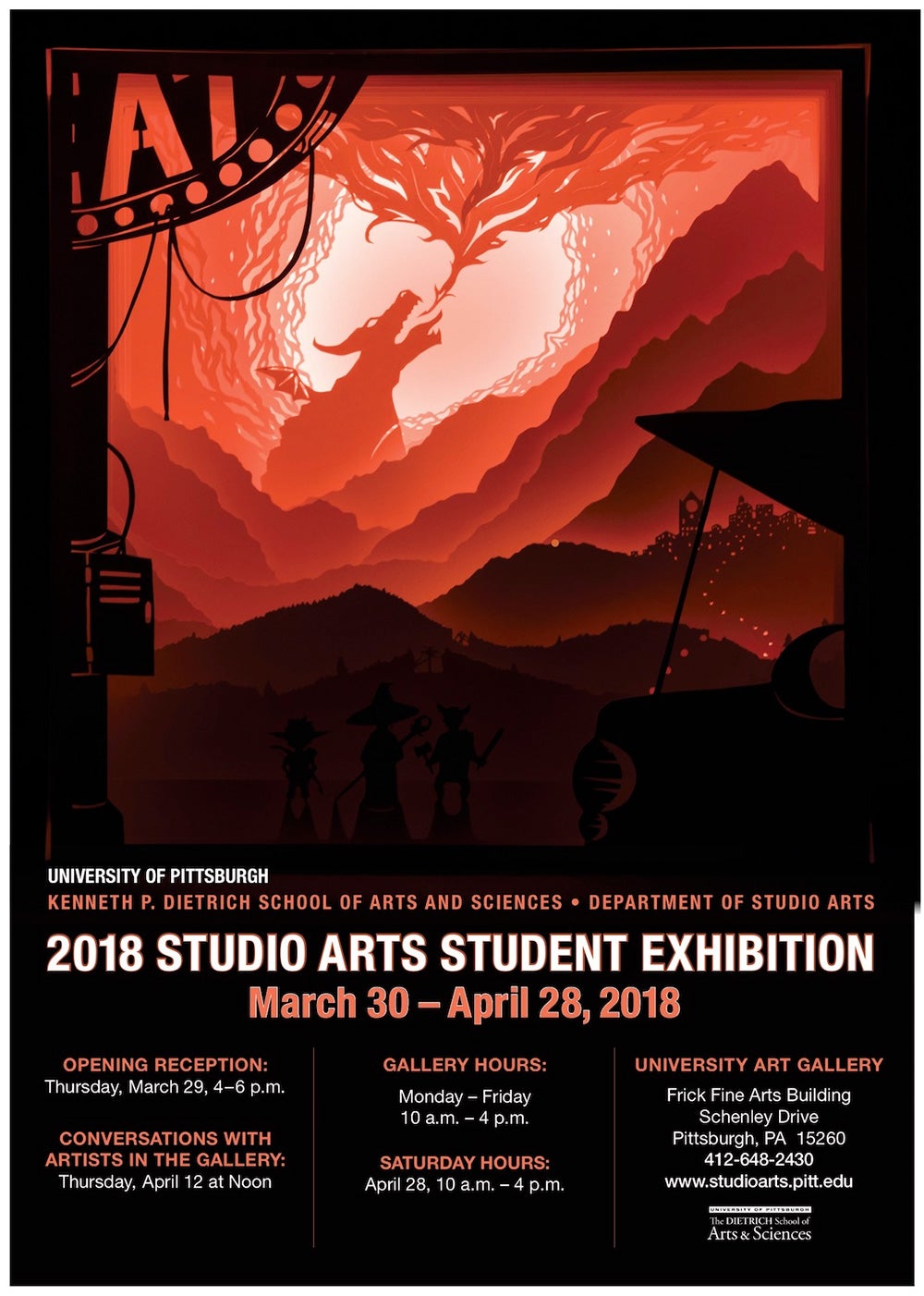 University Art Gallery Exhibition 2018 Studio Arts Student Exhibition