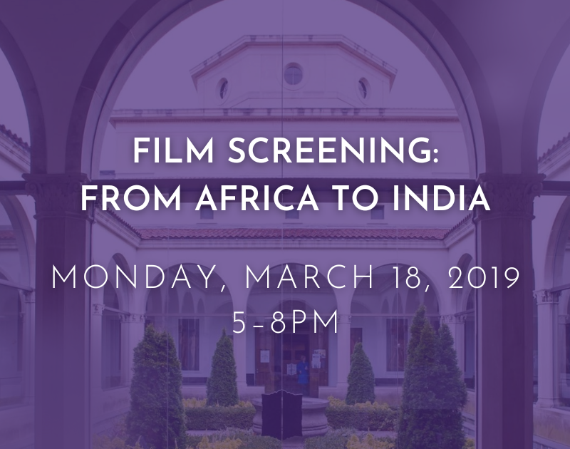 University Art Gallery Event Film Screening: From Africa to India: Sidi from the Indian Ocean Diaspora
