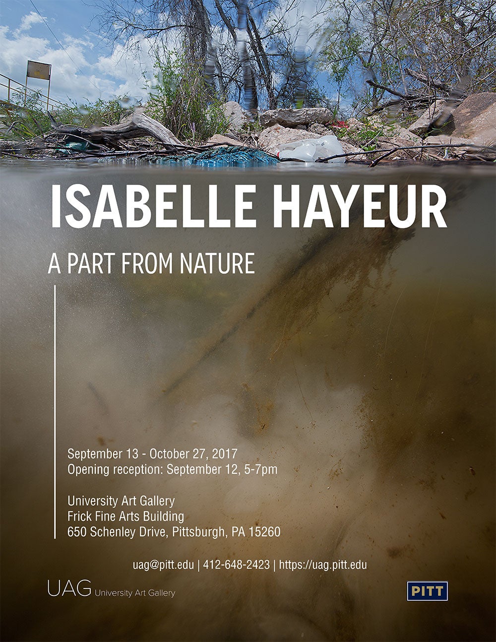 University Art Gallery Exhibition Isabelle Hayeur: A Part from Nature