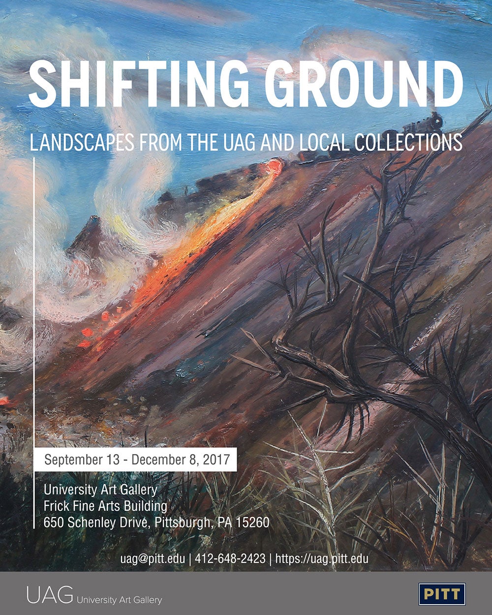University Art Gallery Exhibition Shifting Ground: Landscapes from the UAG and Local Collections