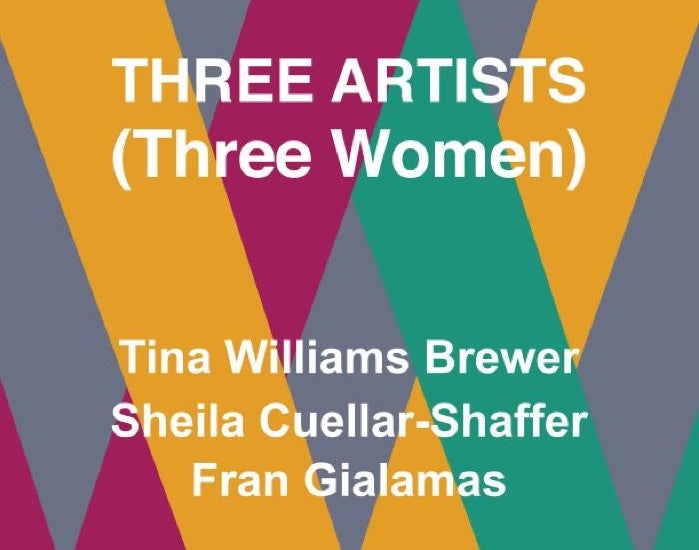 University Art Gallery Exhibition Three Artists (Three Women)