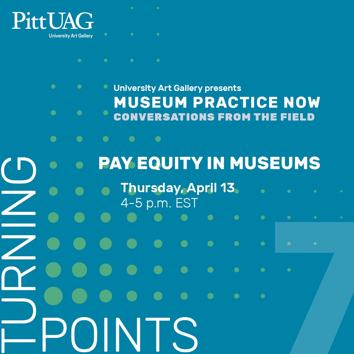 Turning Points Promotional image in teal